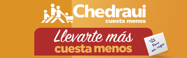 En Chedraui cuesta menos