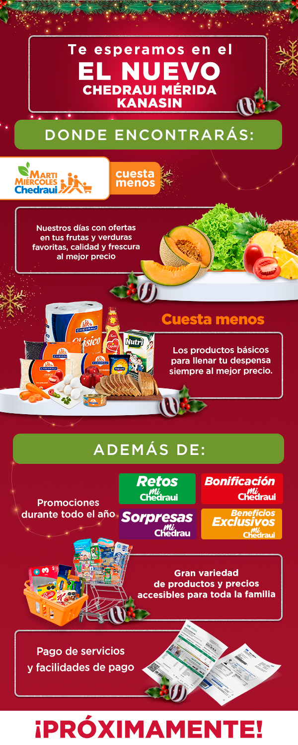 En Chedraui cuesta menos